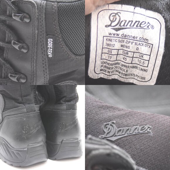 Danner Kinetic Side-Zip 8" Tactical Boots Gore-Tex 28012 Military Mens 11 D - Picture 14 of 15